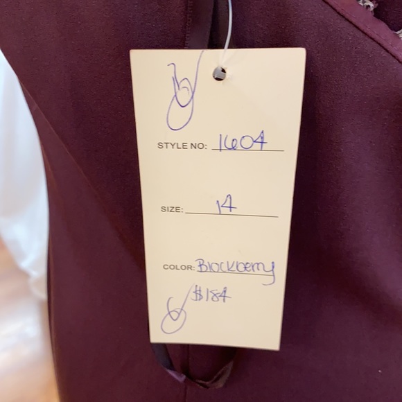 ✔️ blackberry bridesmaid dress - Picture 11 of 13